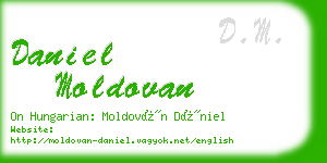 daniel moldovan business card